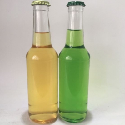 beer cocktail clear glass bottle