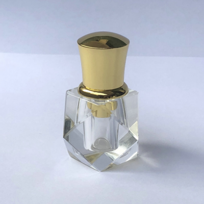 Botella de perfume de cristal de palo