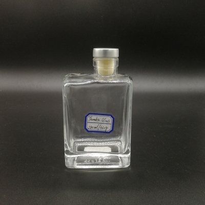280ml square bottle for gin use
